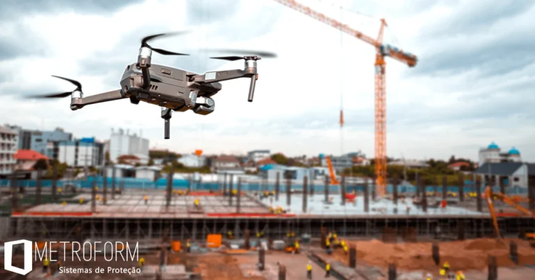 Drones na construção civil