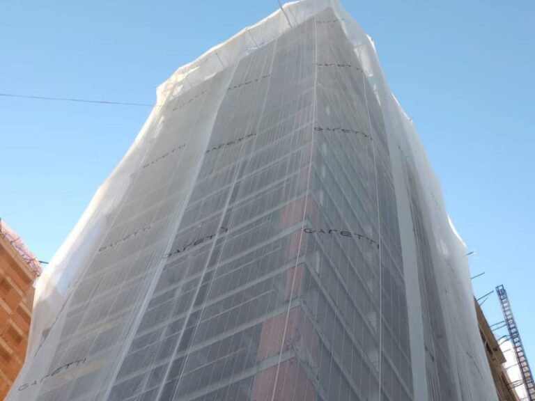 tela de proteção construção civil