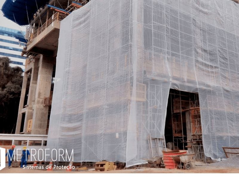 a importancia da tela de proteção na obra​ e onde encontrar