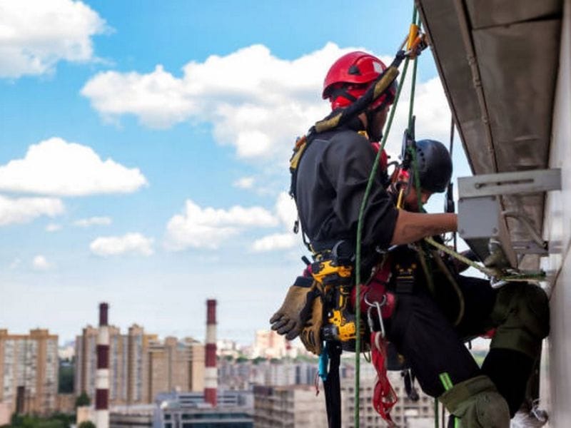 ancoragem linha de vida para construção