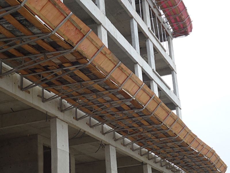 bandeja de proteção primária e secundária para obras