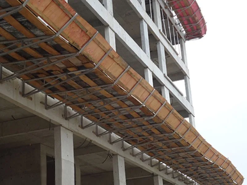 bandeja de proteção primária e secundária para obras