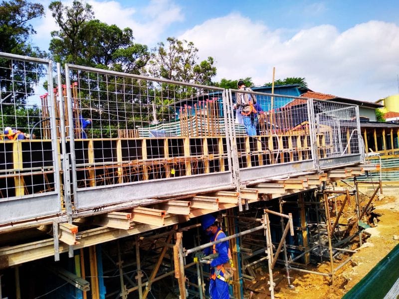 barrote construção civil para proteção