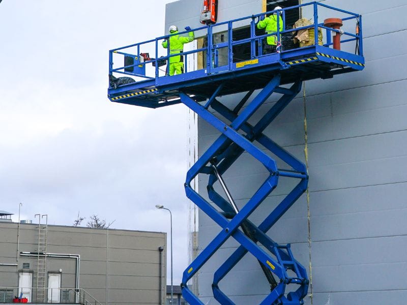 como ligar plataforma tesoura