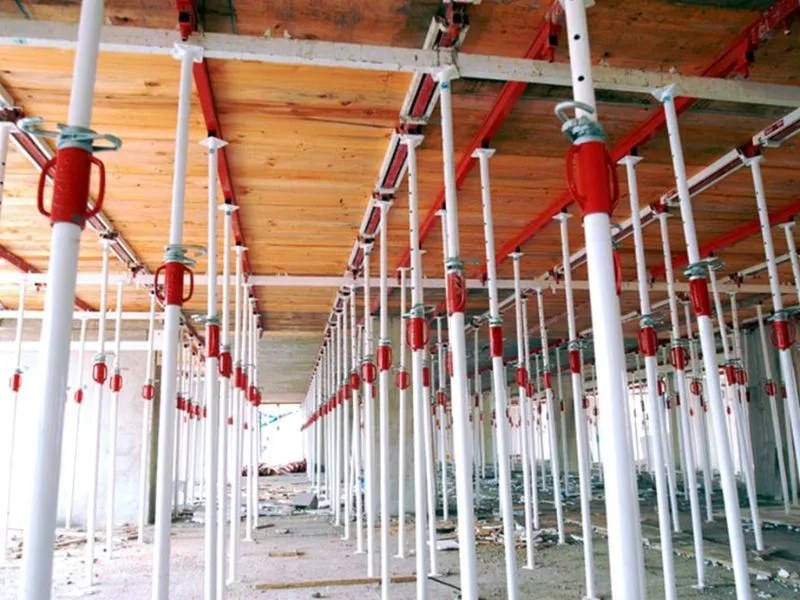 como usar escoras metálicas com segurança