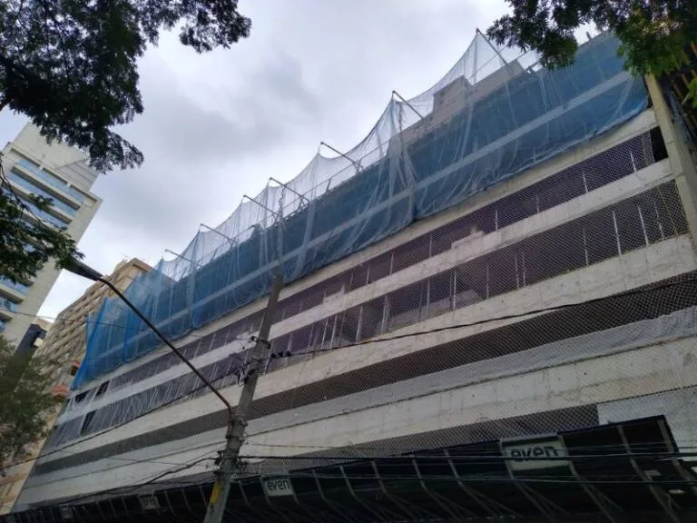redes de segurança sistema U e V NR 18