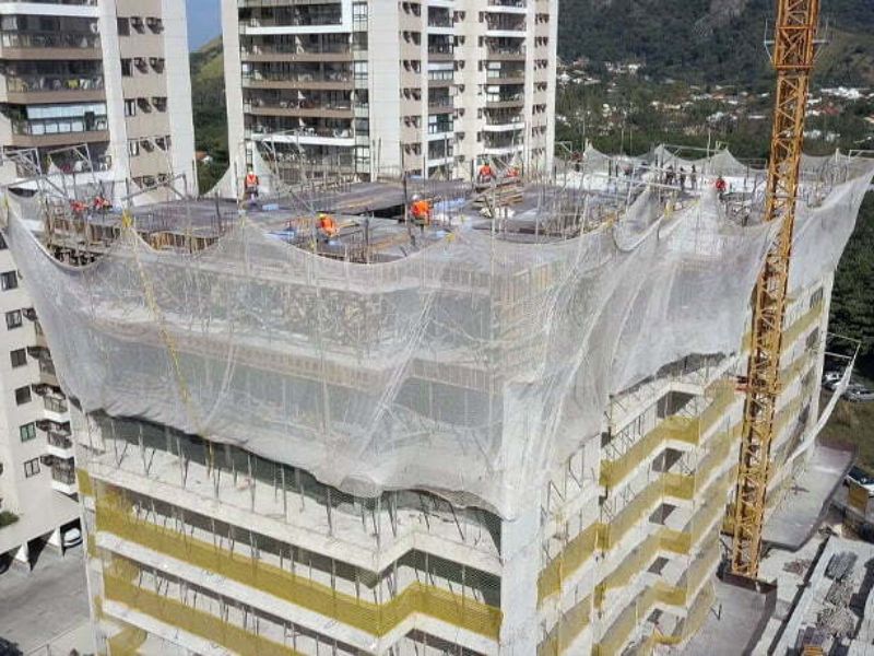sinalização de segurança em obras de grande porte